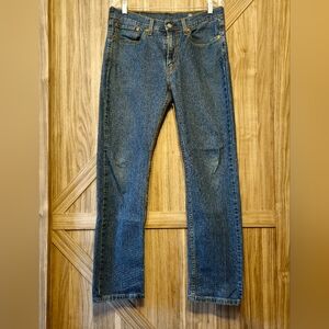 Men's Levi Classic Blue Denim Bootcut Jeans